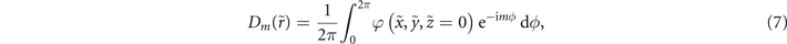 Equation (7)