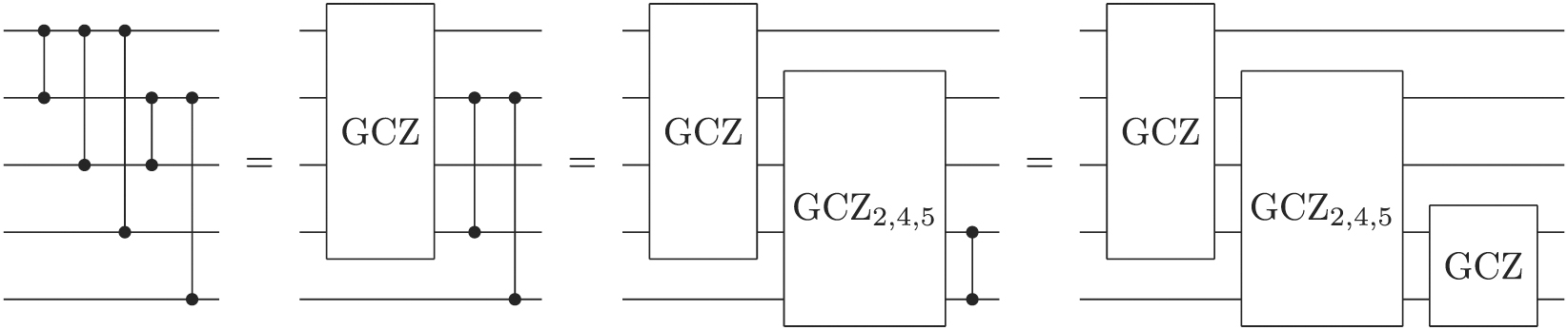 Constructing quantum circuits with global gates - IOPscience