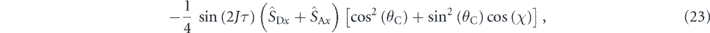 Equation (23)