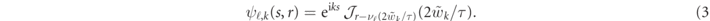 Equation (3)