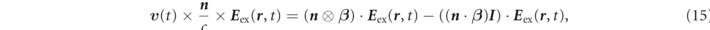 Equation (15)