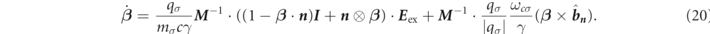 Equation (20)