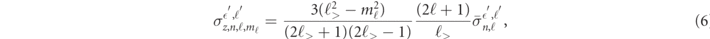 Equation (6)