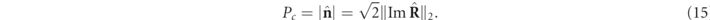 Equation (15)