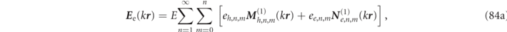 Equation (84a)