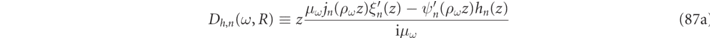 Equation (87a)