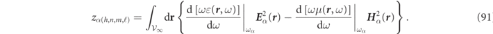 Equation (91)