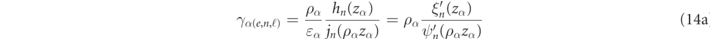 Equation (14a)