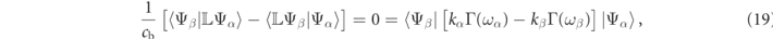 Equation (19)
