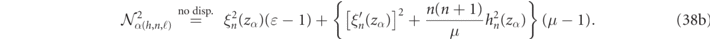 Equation (38b)