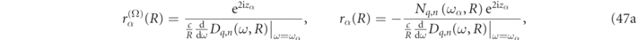 Equation (47a)