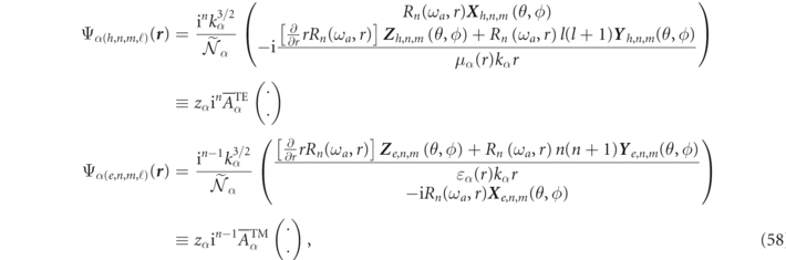 Equation (58)