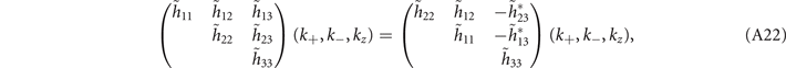 Equation (A22)