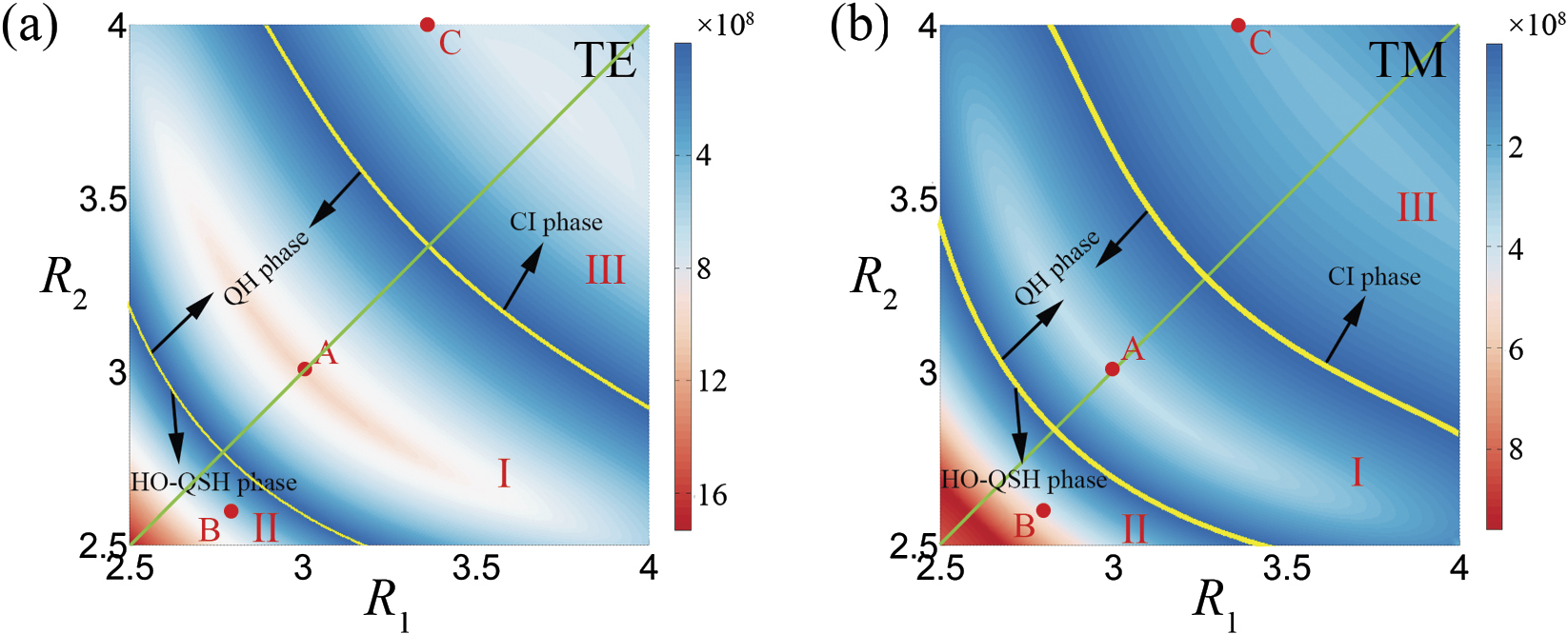 Dual-polarization topological phases and phase transition in magnetic ...