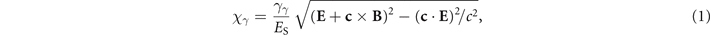 Equation (1)