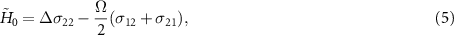 Equation (5)