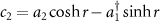 $c_{2} = a_{2}\cosh r-a_{1}^{\dagger}\sinh r$