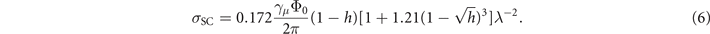 Equation (6)