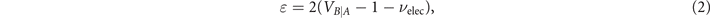 Equation (2)
