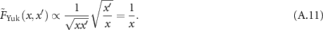Equation (A.11)