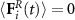 $\langle \mathbf{F}_i^R(t)\rangle = 0$
