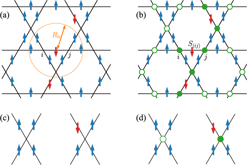 Variational approach to quantum spin liquid in a Rydberg atom simulator ...