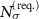 $N^{\textrm{(req.)}}_\sigma$