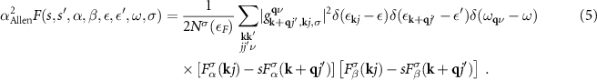 Equation (5)