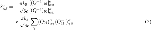 Equation (7)