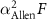 $\alpha_{\text{Allen}}^2F$