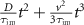 $\frac{D}{\tau_\mathrm{im}}t^2+\frac{v^2}{3\tau_\mathrm{im}}t^3$
