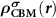 ${{\boldsymbol{\rho }}}_{\mathbf{CBM}}^{{\boldsymbol{\sigma }}}\left( {{\boldsymbol{r}}} \right)$