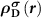 ${{\boldsymbol{\rho }}}_{\mathbf{D}}^{{\boldsymbol{\sigma }}}\left( {{\boldsymbol{r}}} \right)$