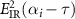 $E_{\text{IR}}^{2}(\alpha_i-\tau)$
