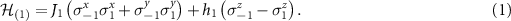 Equation (1)