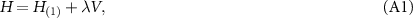 Equation (A1)