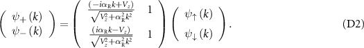 Equation (D2)