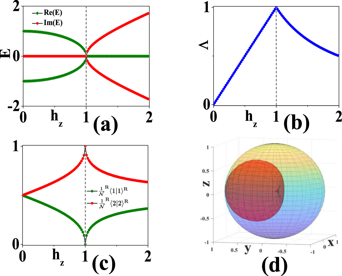 Extended exceptional points in projected non-Hermitian systems - IOPscience