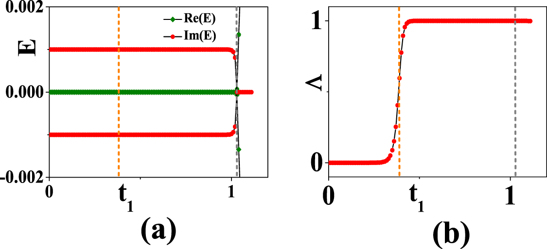 Extended exceptional points in projected non-Hermitian systems - IOPscience