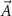 $\vec{A}$