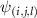 $\psi_{(i,j,l)}$