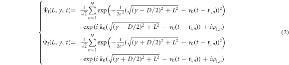 Interference Split Equation Wave-packet trajectory analysis of the self-interference and cross ...