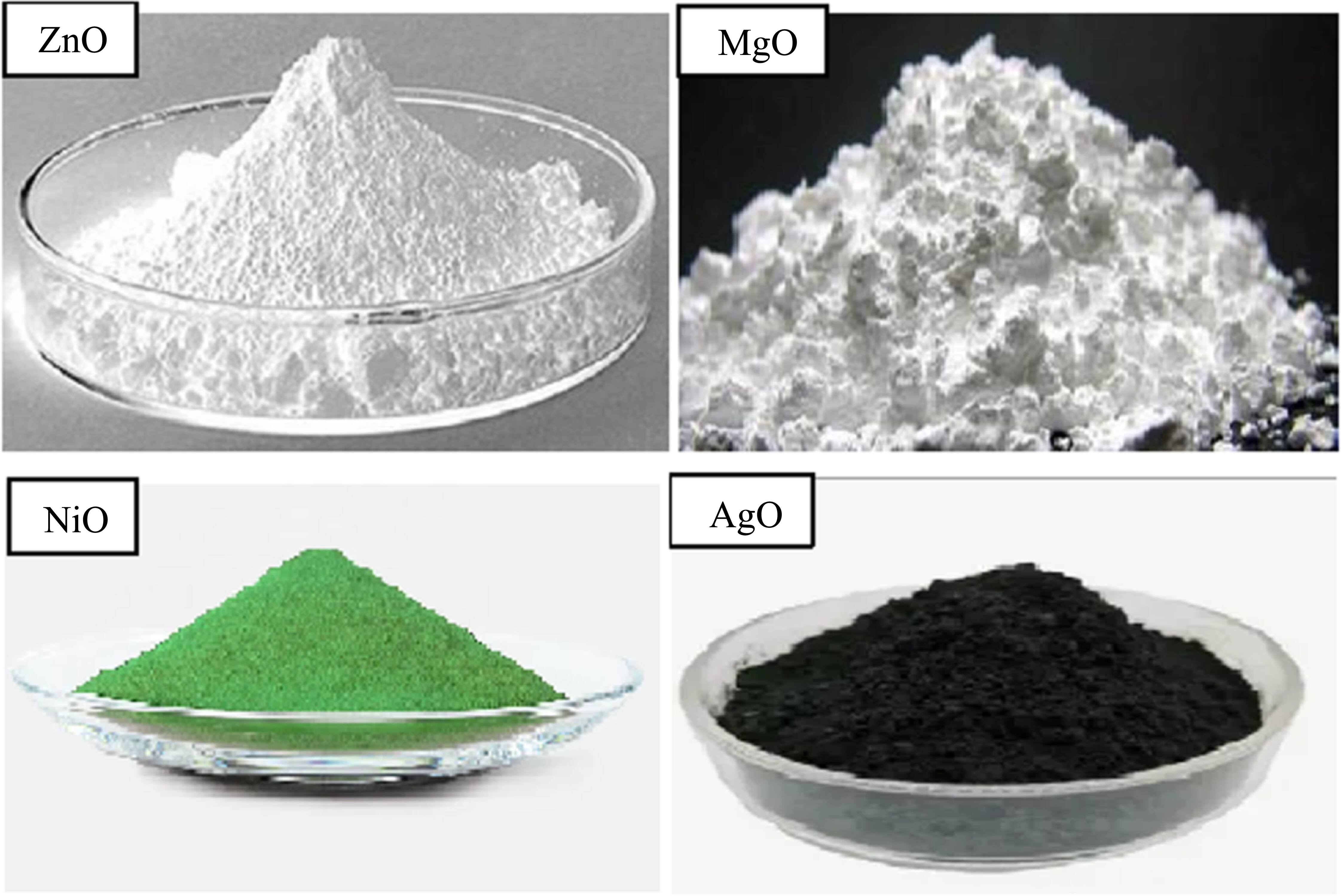Analysing magnesium oxide nanostructures prepared using several
