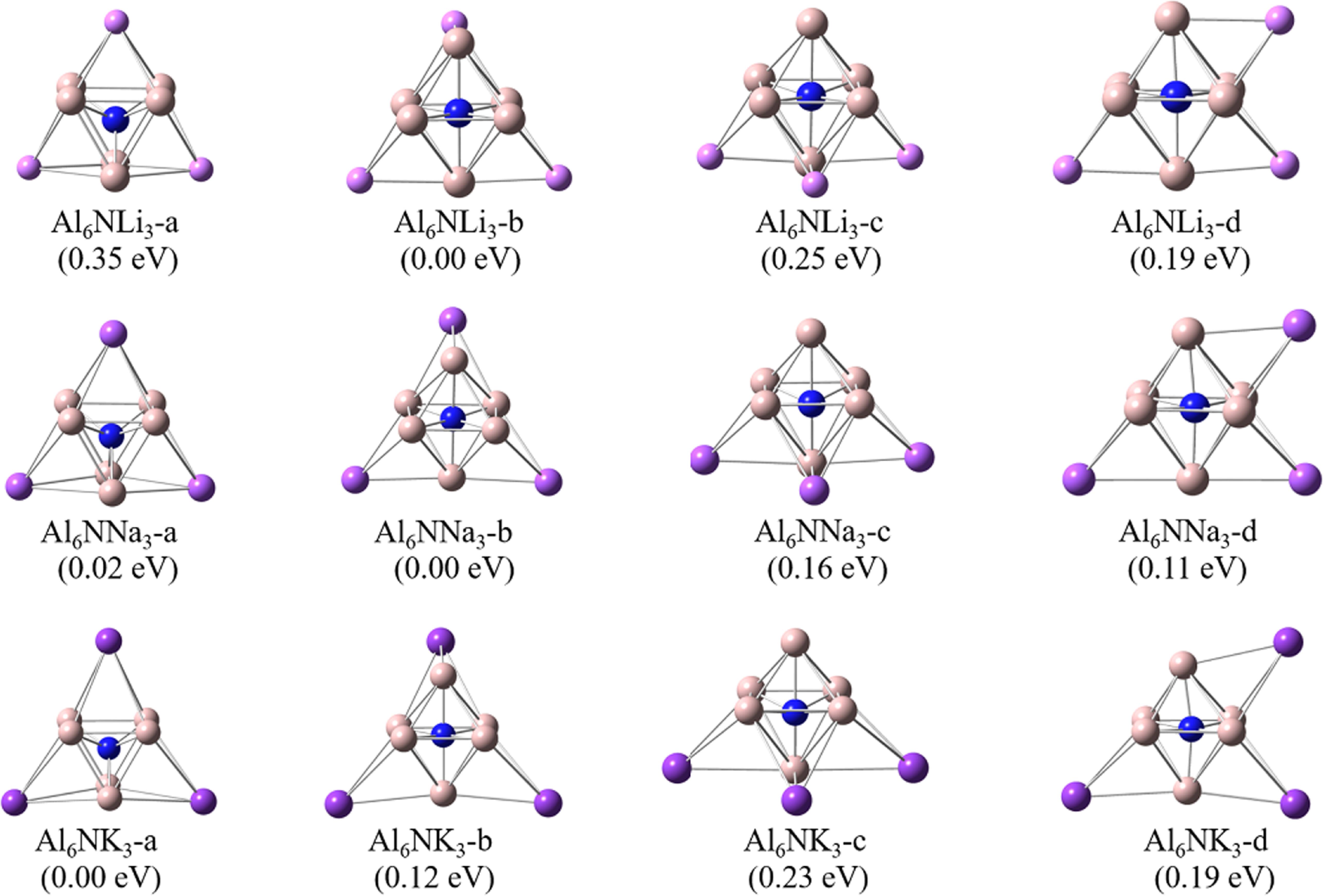 A new 26 electrons superatom family: Al6NM3(M = Li, Na, K