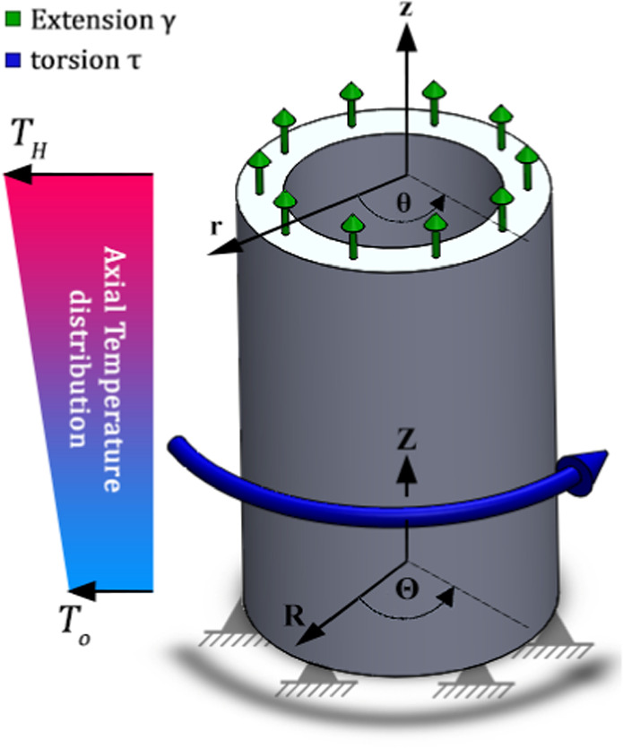 Analytical modeling of thermomechanical stresses in short hyperelastic ...