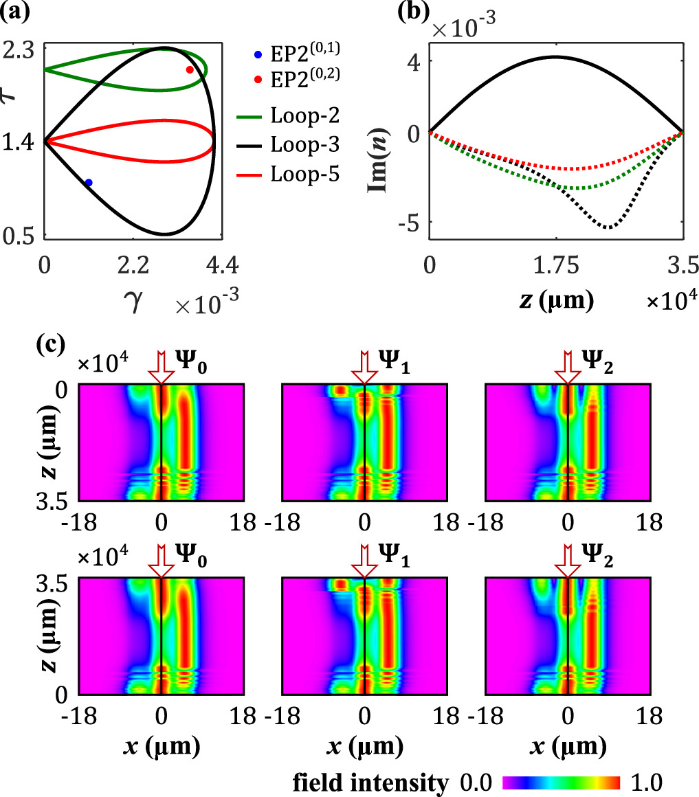 Dynamically encircled higher-order exceptional points in an optical ...