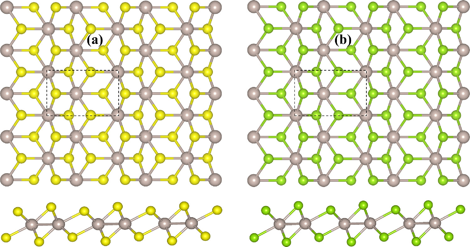 Enhanced thermopower in two-dimensional ruthenium dichalcogenides