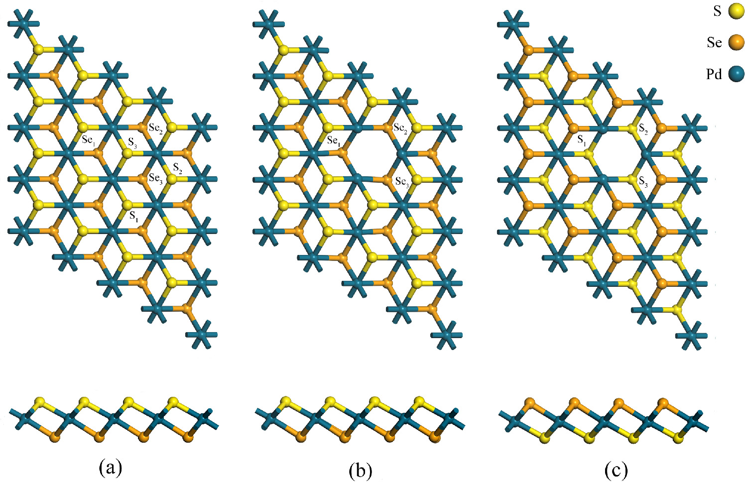 K Effect of 4 d transition-metal doping on the sensitivity of PdSSe