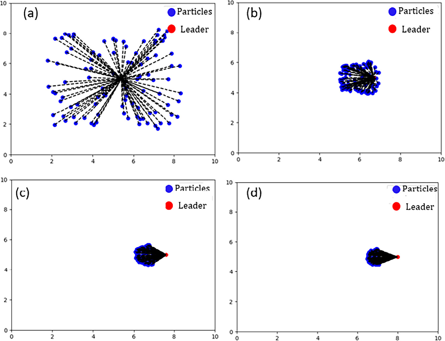 Simulation and analysis of collective self-propelled movement in the ...