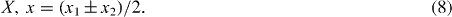 Equation (8)